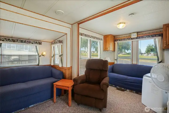 Open and inviting main living area.