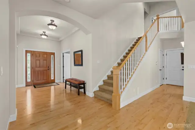 Open staircase