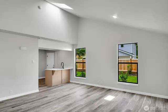 The beautifully designed ADU great room is perfect for versatile day-to-day living.