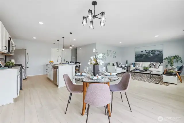 Bright and open living space