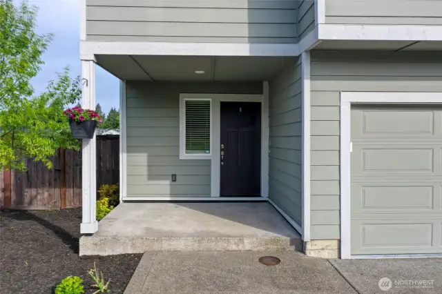 Inviting Covered front porch!