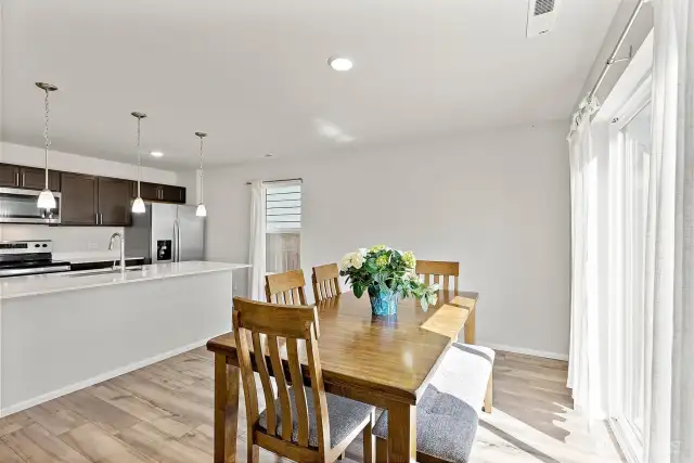 Dinning area.