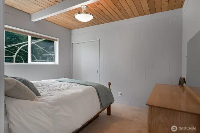 Principal bedroom is on the ground floor.