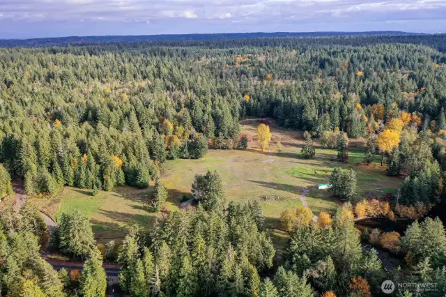 Aerial view of The Ranch at Crescent.