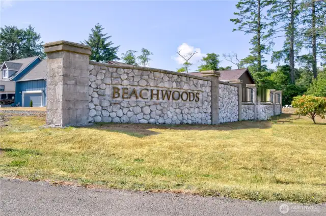 Located in the exclusive Beach Woods Estate
