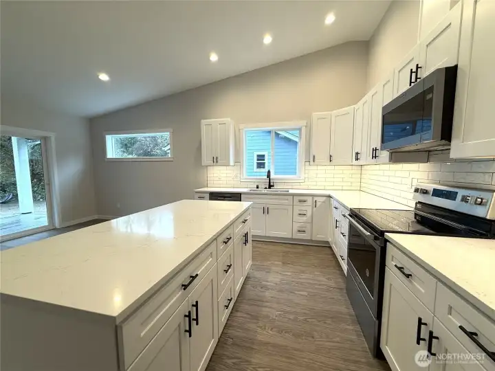 kitchen with plenty of storage