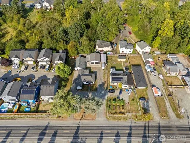 Aerial Shot of Property