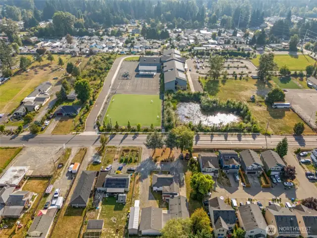 Aerial Shot of Property