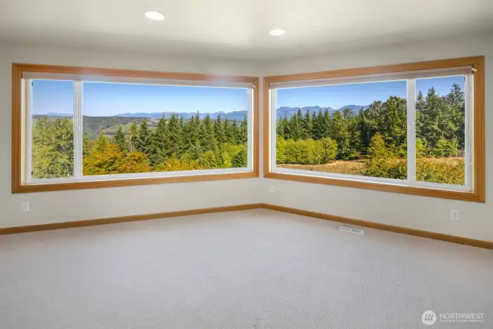 Views from loft area