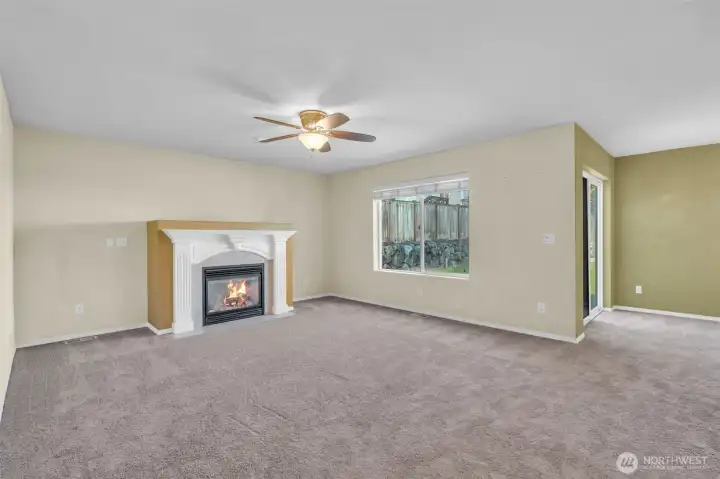 Nice sized family room