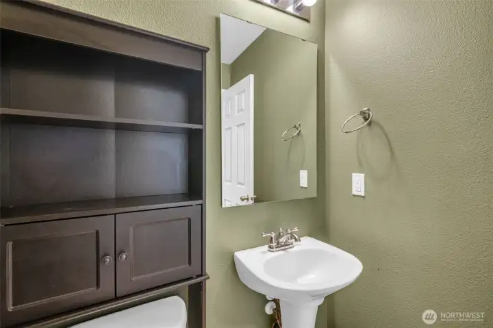 Main floor powder room
