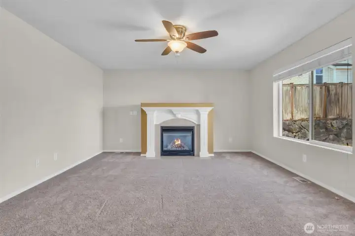 Nice sized family room