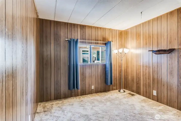 Third bedroom provides added space for guests, hobbies, or extra storage as needed.