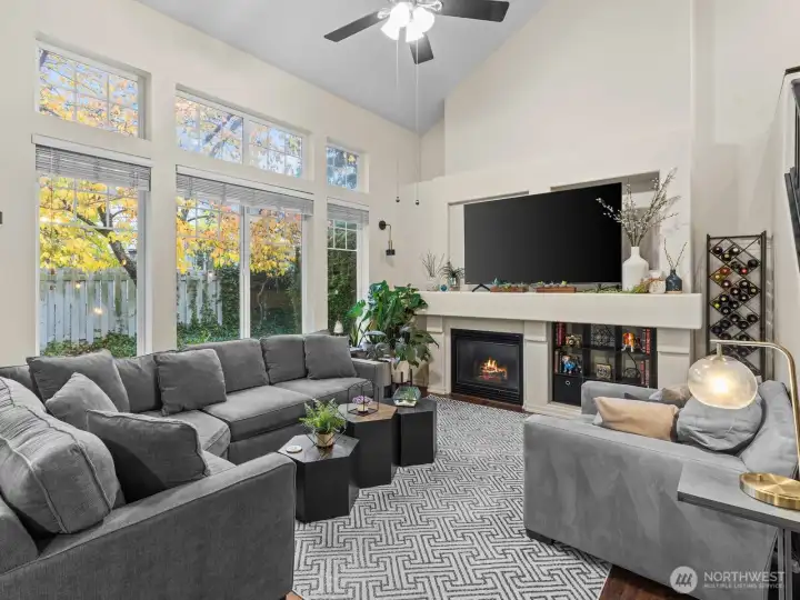 Rounding out the main floor is the generous sized living room.