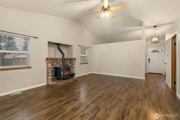 Beautiful flooring from wall to wall