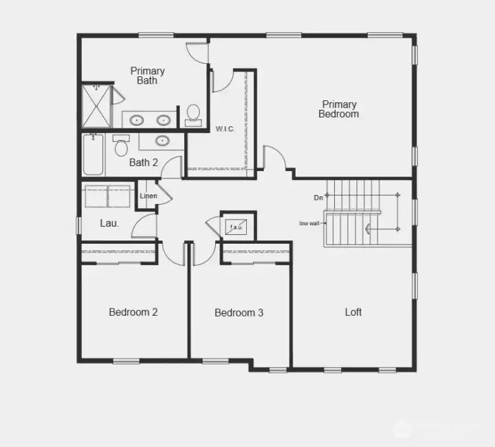 Second floor with Loft