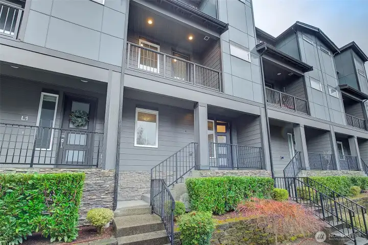 Immaculate 3 bed, 3.5 bath 2,107SqFt townhome in Braemar West.  Located near the back of the community for a quiet location near guest parking.  This unit features three spacious ensuite bedrooms, two on the upper level including the primary, and one on the main level.  Two car attached garage (not tandem).