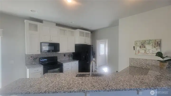 Kitchen looking from Living room