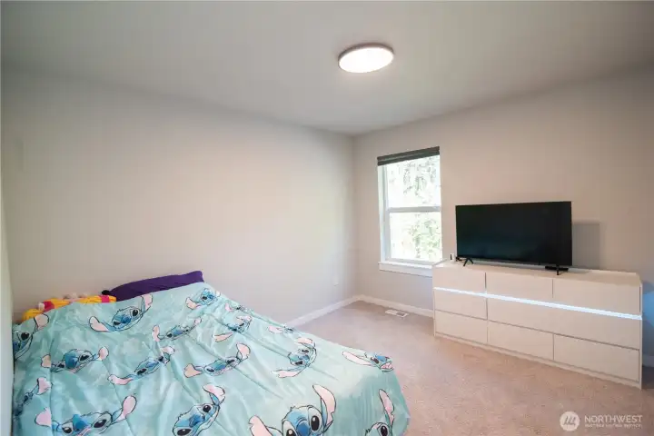 Smaller of the two upstairs bedrooms.(larger bedroom is being used to prep for the move)