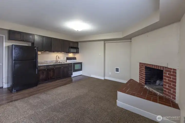 ADU kitchen/Living Area