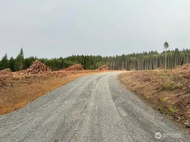 Brand new access road plus county road frontage