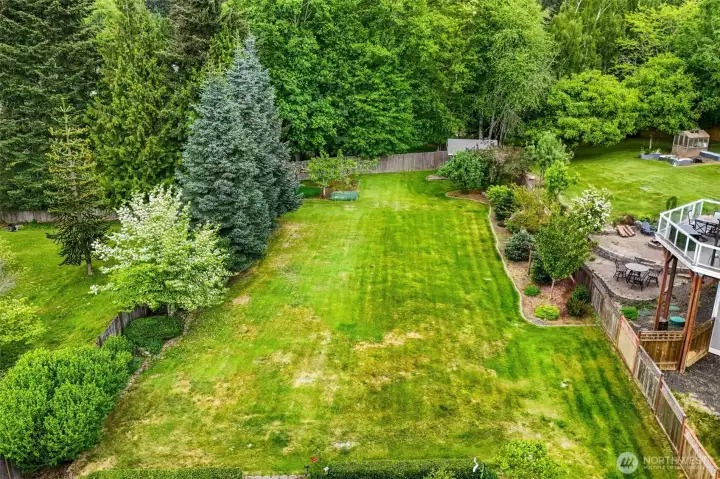 Another view of the 1/2 acre lot