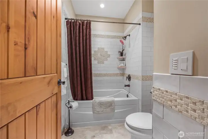 With Separate Tub Shower