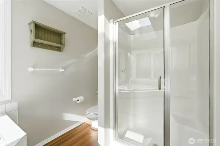 Bathroom off of primary Bathroom off of primary