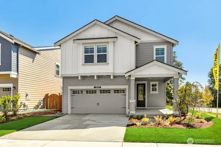 Example of a Cambridge in a previous community, Photo not of actual home. This is another home in the community of the same plan and style.