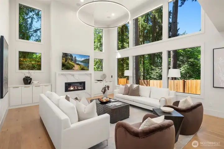 2 story great room