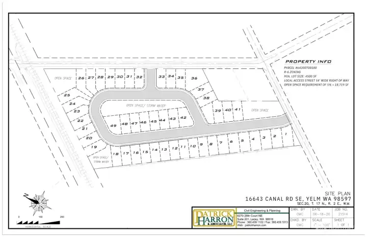 Proposed site plan, City to allow 20% density bonus w/ conditions Proposed site plan, City to allow 20% density bonus w/ conditions