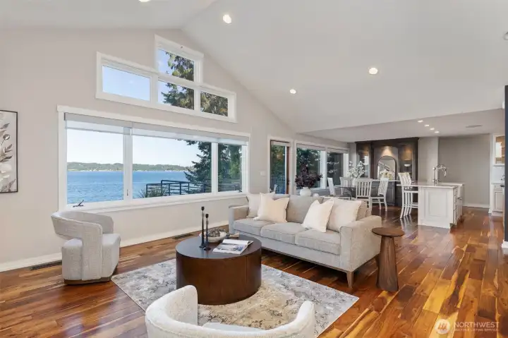 Water views galore! Perfect home for entertaining!