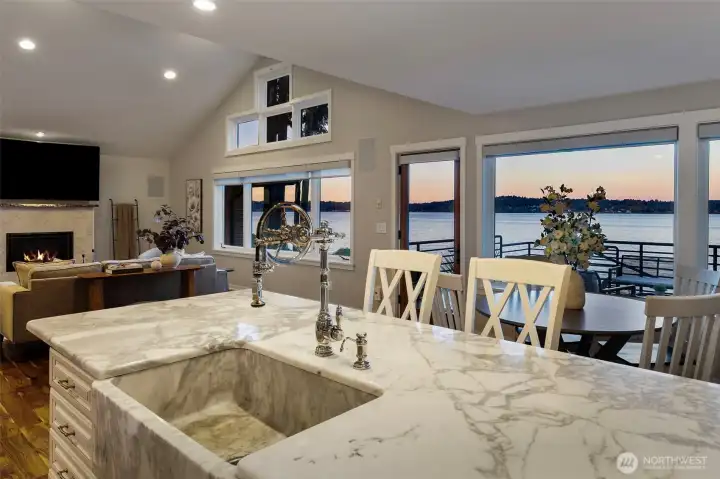 Calacatta, Carrera, and Statuario marble