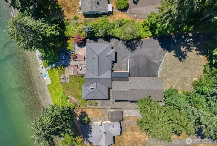 Large private lot
