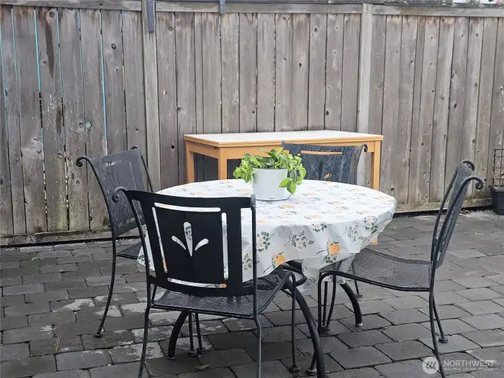 Paved Patio Paved Patio