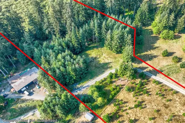 Property Lines are Approximate and are not Guaranteed