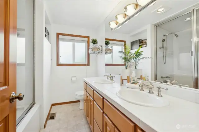 Guest Bath with Steam Shower/Tub