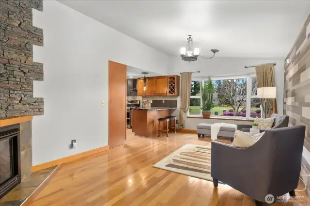Family Room with Gas Fireplace