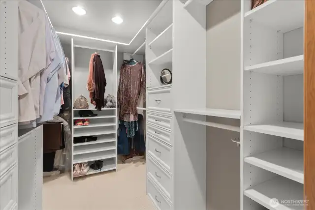 Primary Walk-In Closet