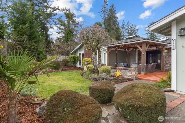 Front Yard of the Home