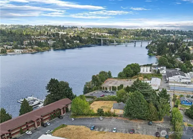 View from drone