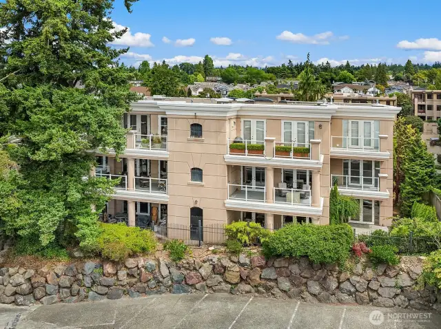 Just six units make up this special complex.