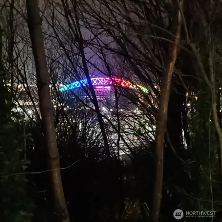 And the Stadium view at night is surprising!