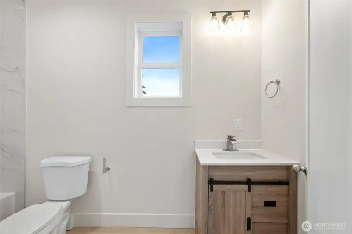 Bathroom off Living area
