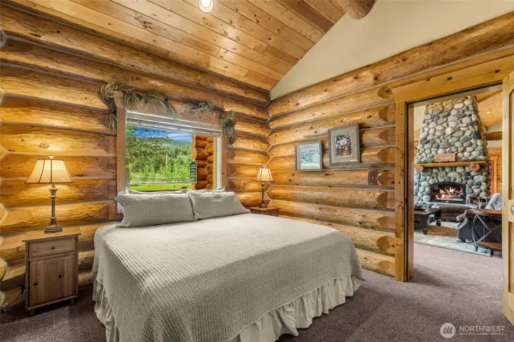King Bedroom with 3/4 Bath