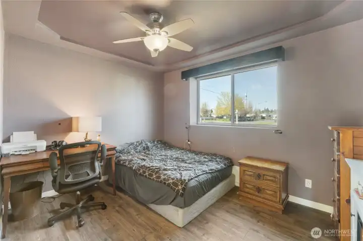 Lower lever bedroom #5 with walk in closet