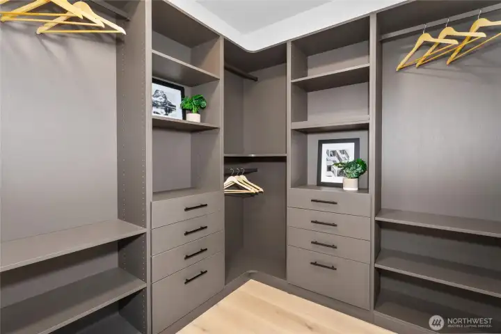 Owner Suite walk-in closet Owner Suite walk-in closet