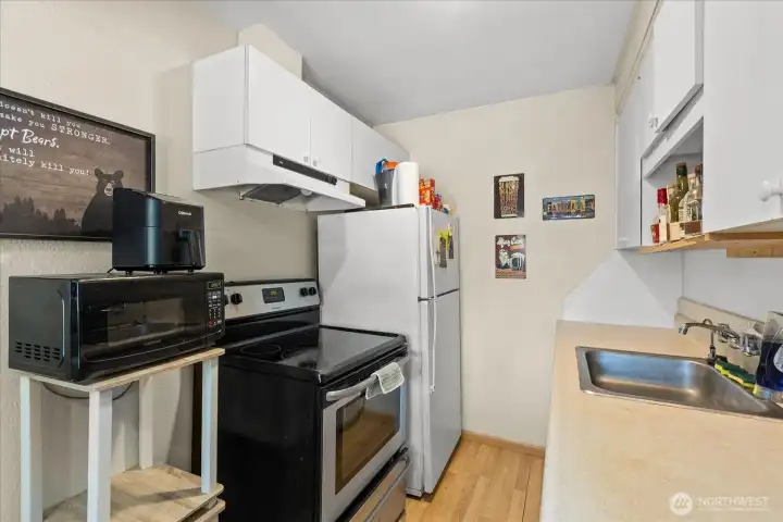 Occupied Unit Living Kitchen