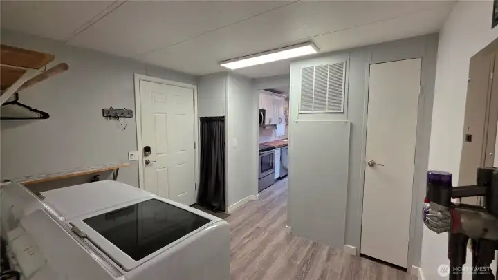 Laundry/mud room is just off the kitchen