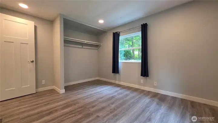 2nd bedroom has great space for your furniture